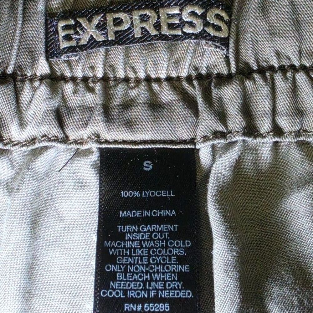 Express Camo Drawstring Shorts Size Small - Picture 3 of 8